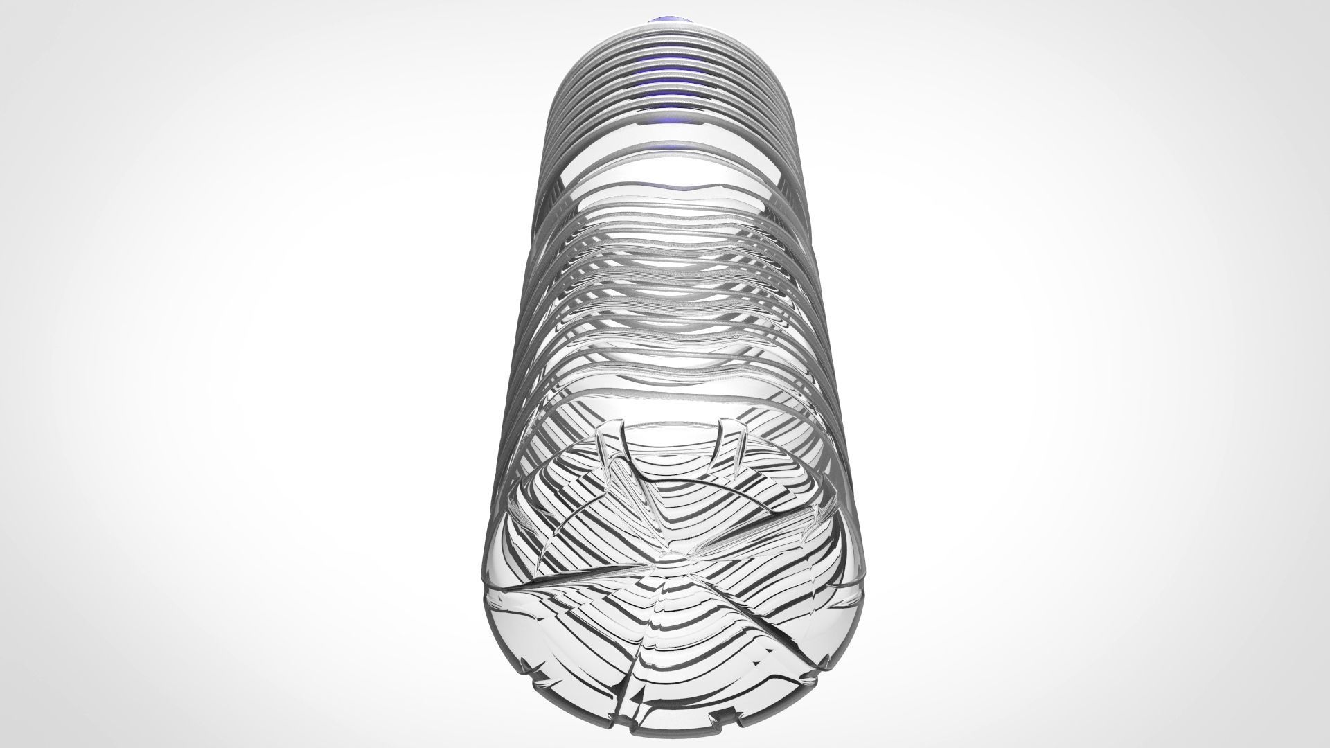 bottle of water  3D model_2