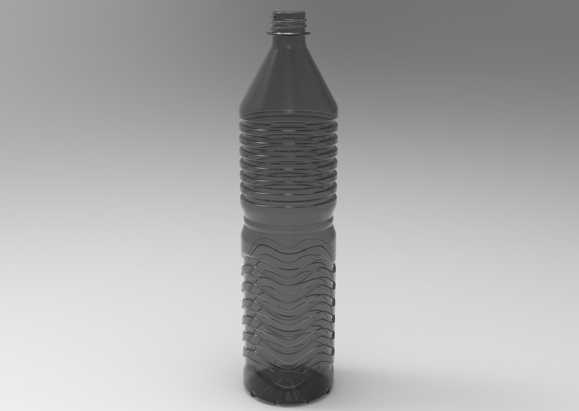 bottle of water  3D model_3