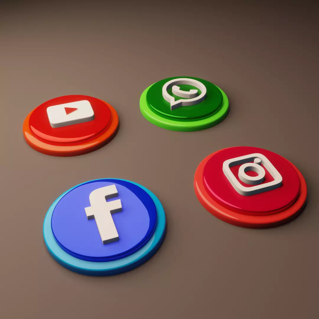 Social Networks 3D model_0