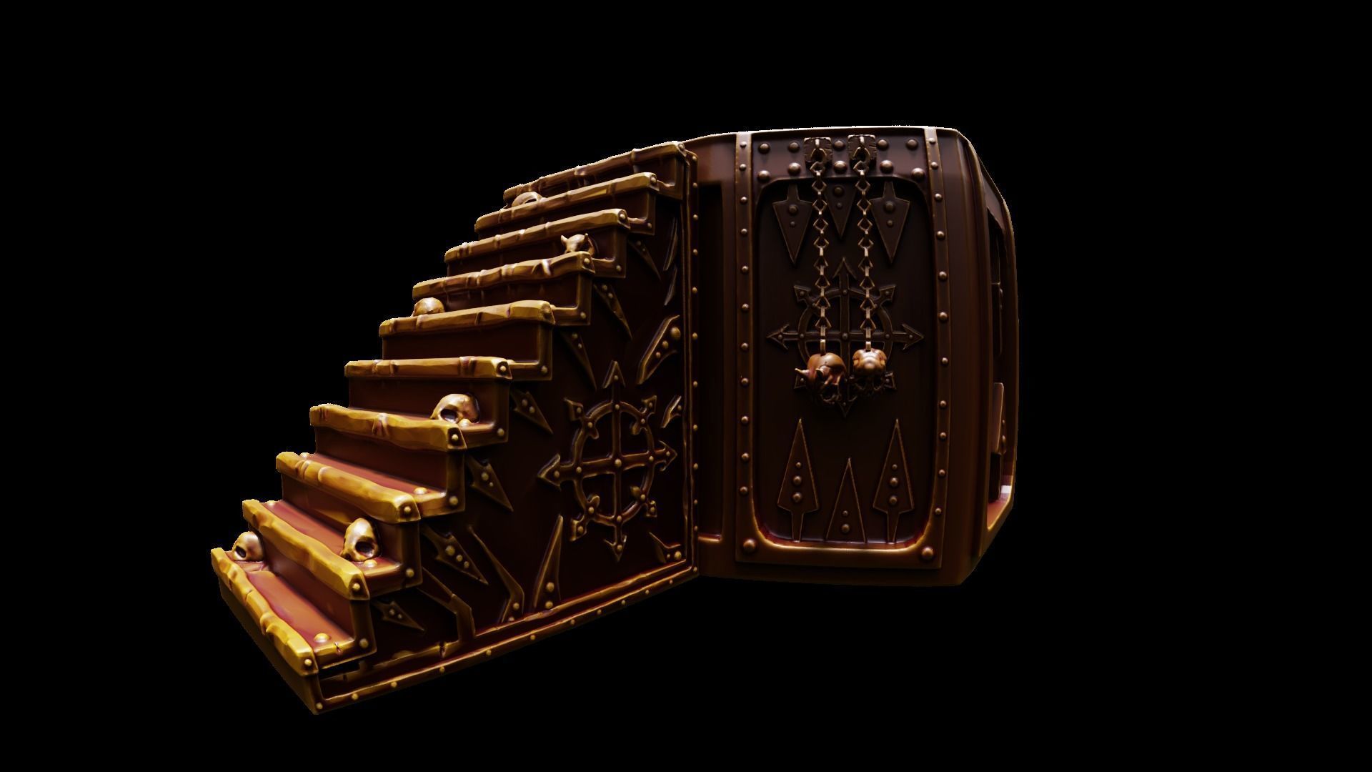 Chaos Temple  3D print model_64