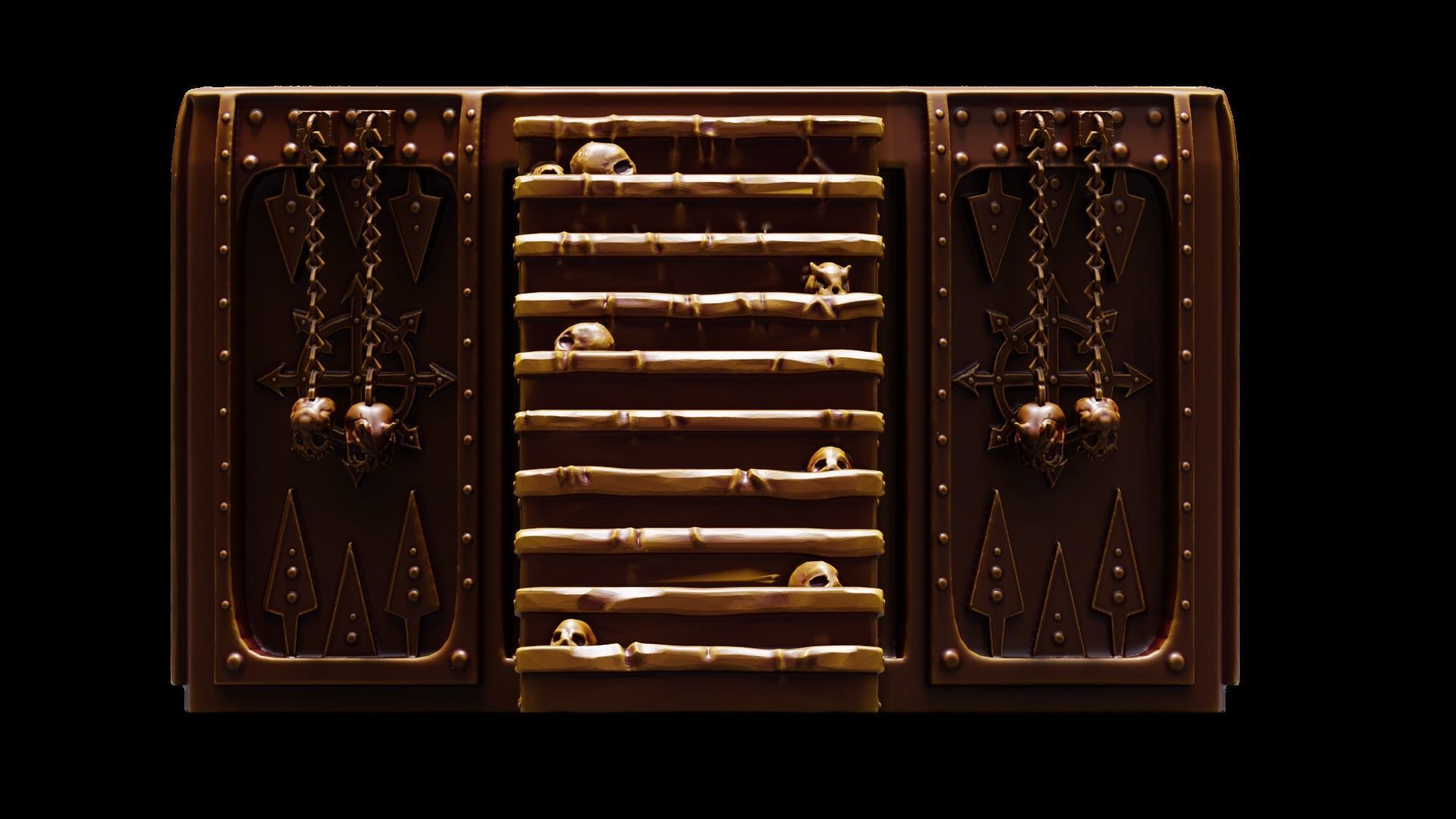 Chaos Temple  3D print model_31