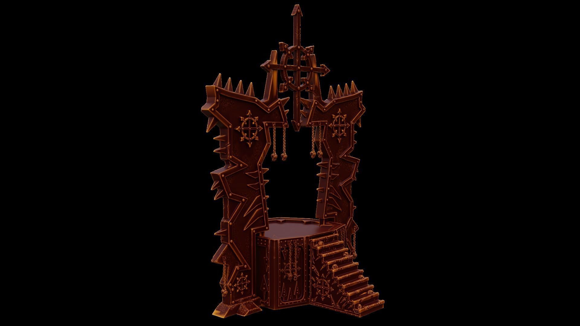 Chaos Temple  3D print model_67