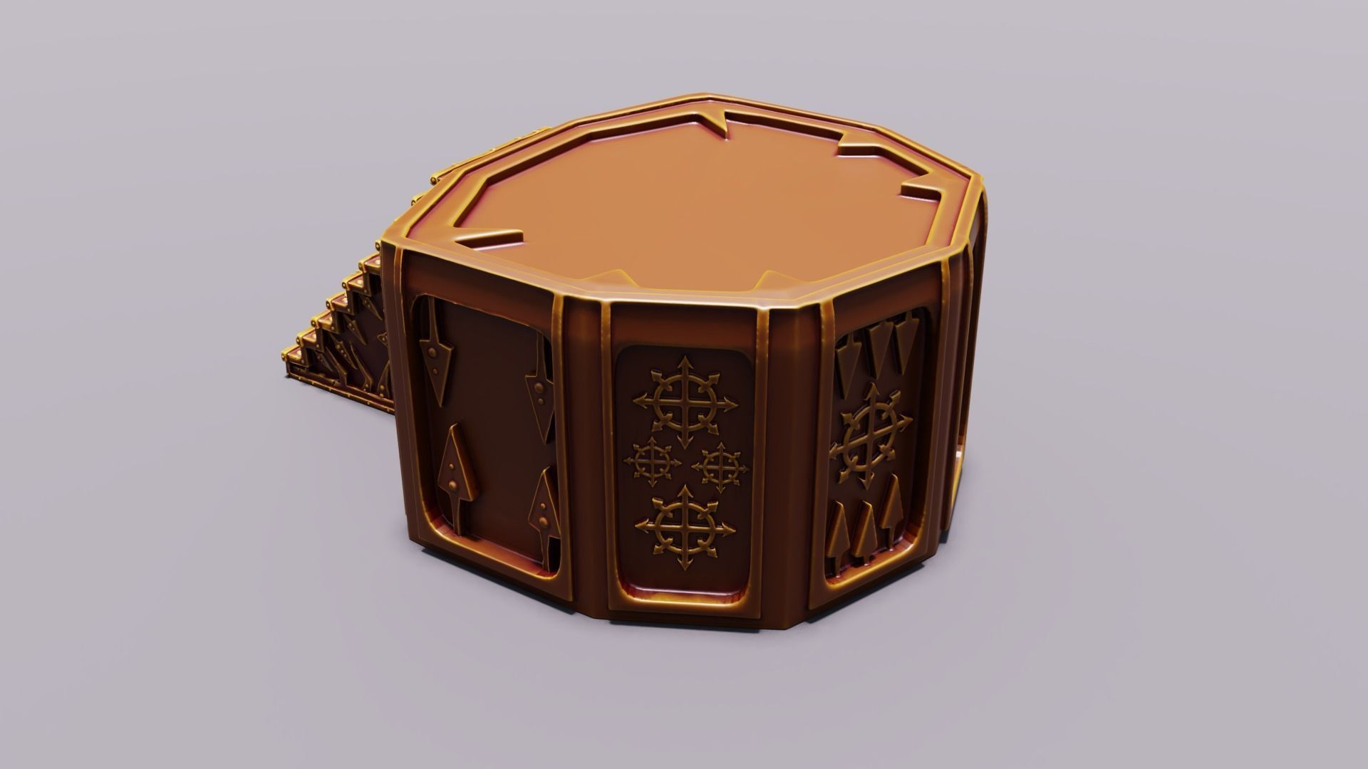 Chaos Temple  3D print model_28