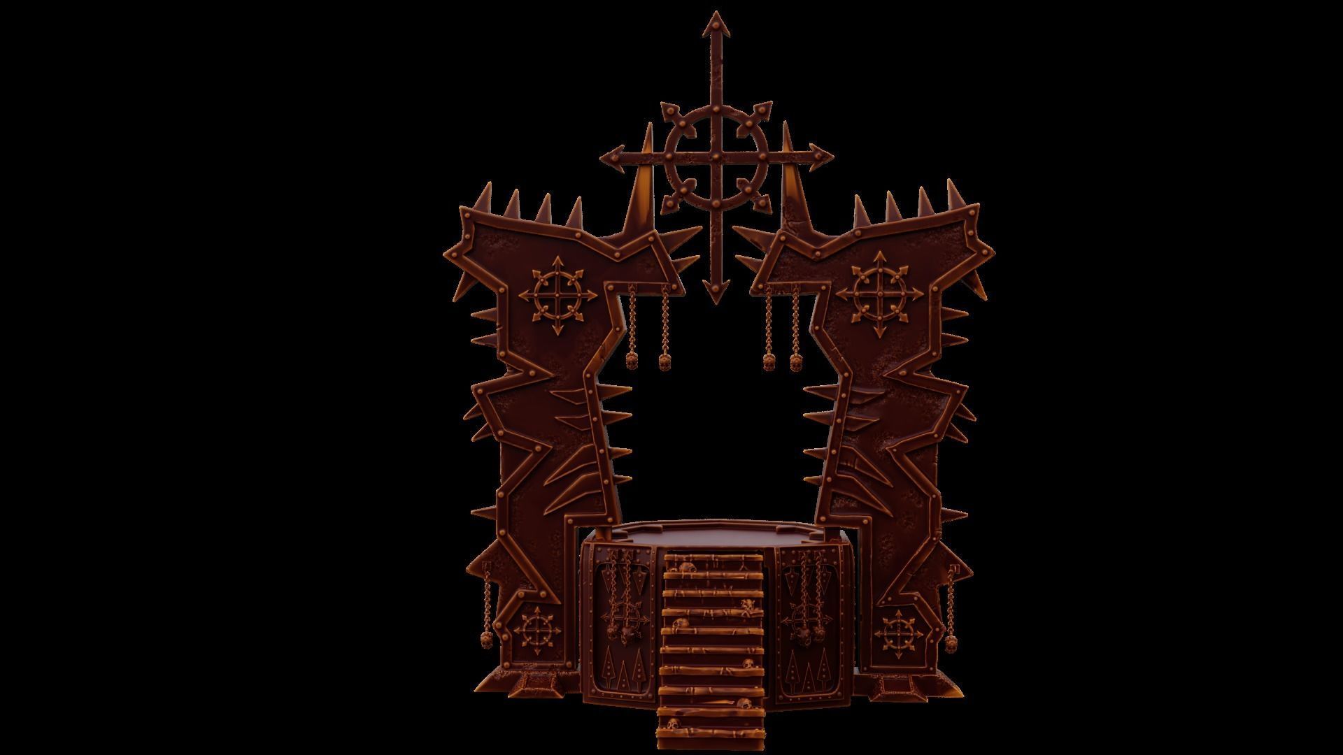 Chaos Temple  3D print model_69