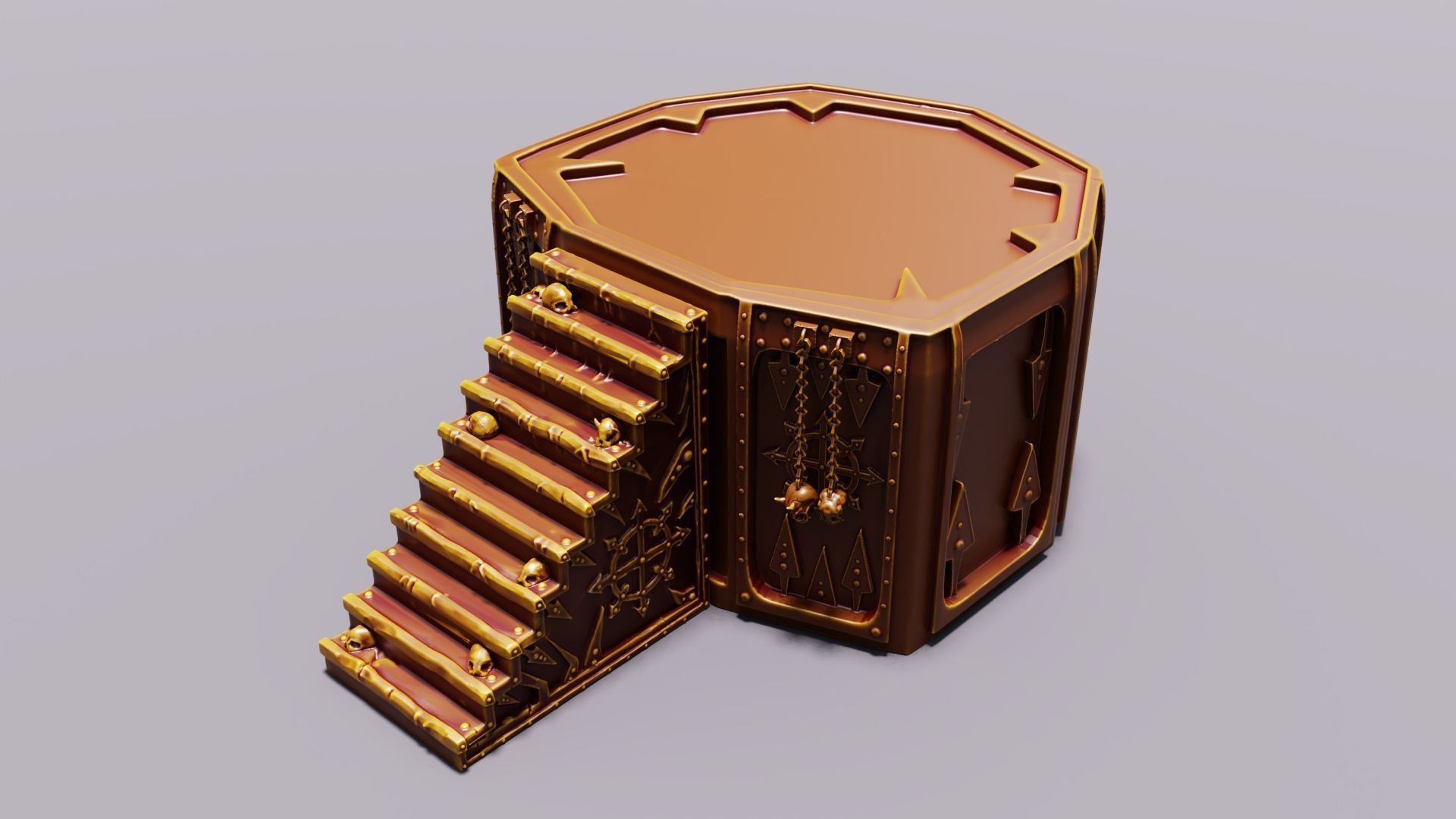 Chaos Temple  3D print model_24