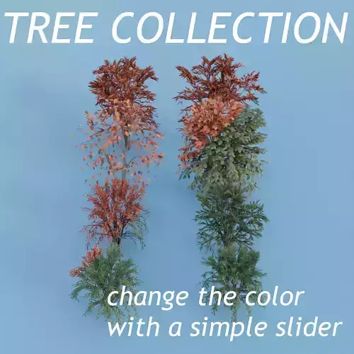 Tree collection change color