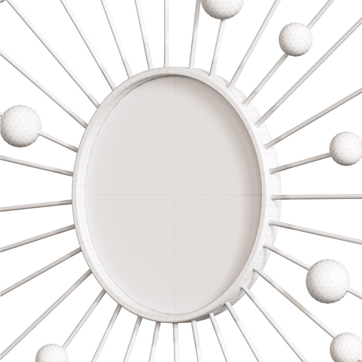 Lehome M107 Wall Mirror 3D model_6