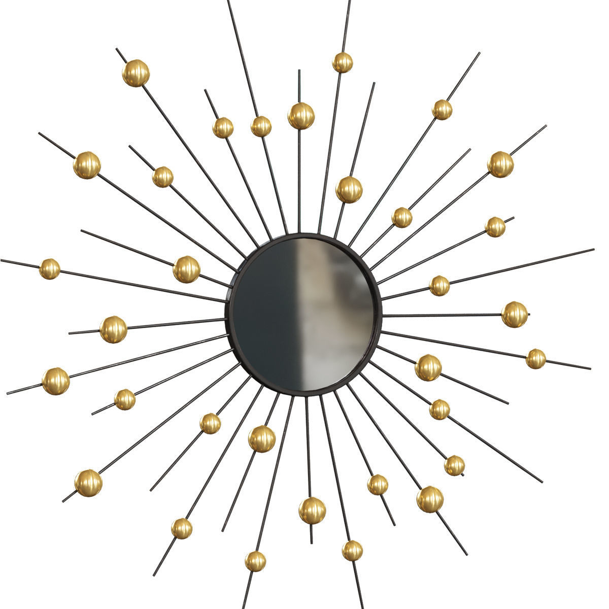 Lehome M107 Wall Mirror 3D model_2