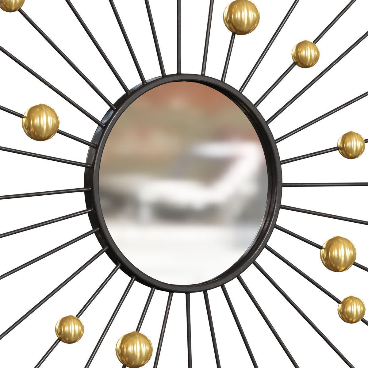 Lehome M107 Wall Mirror 3D model_3