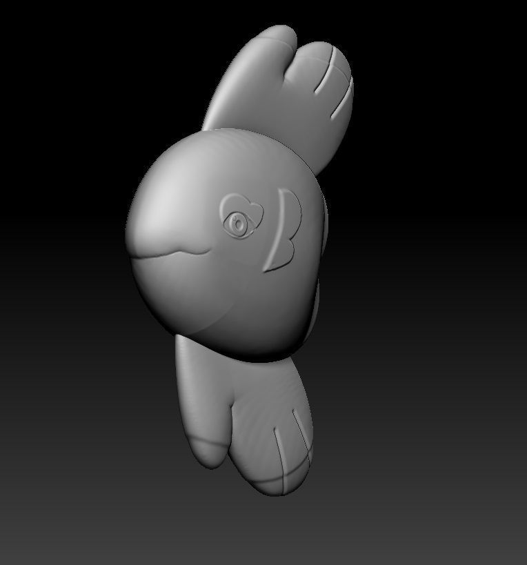 Pokemon Alomomola 3D print model_2