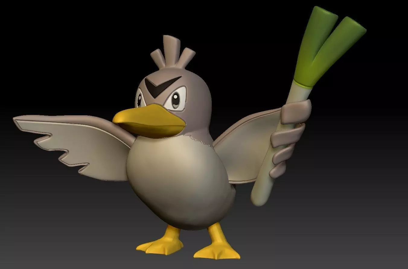 Pokemon Farfetchd 3D print model_0