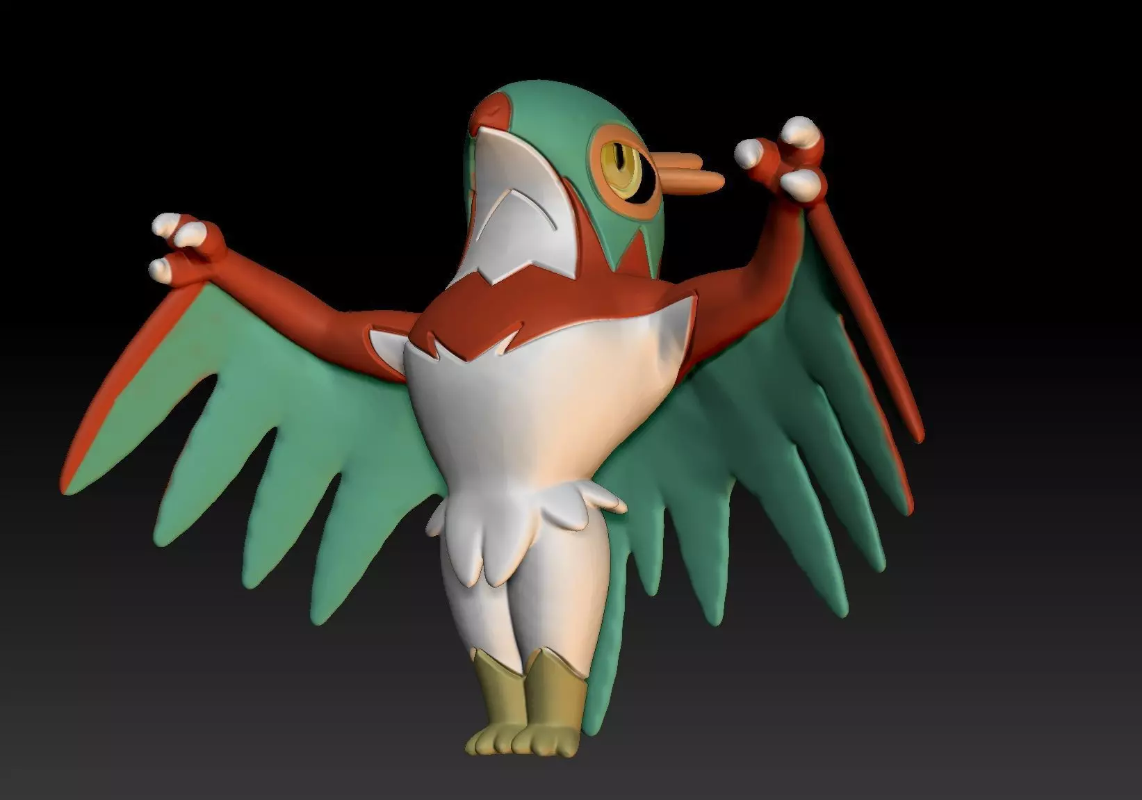 Pokemon Hawlucha 3D print model_0