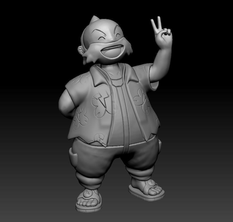 Pokemon Hoenn Gym Leader Wattson 3D print model_3