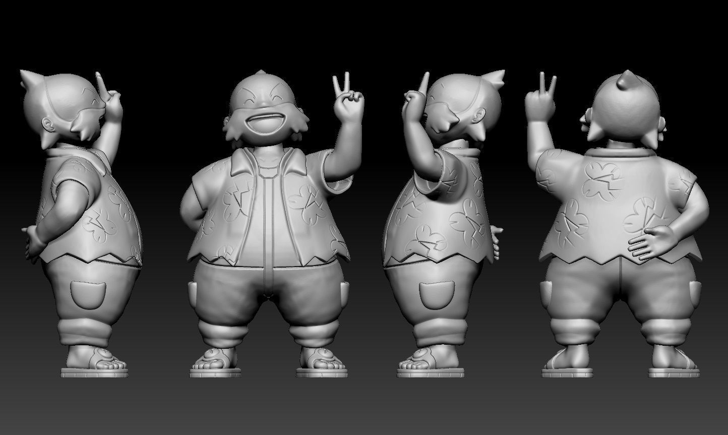 Pokemon Hoenn Gym Leader Wattson 3D print model_2