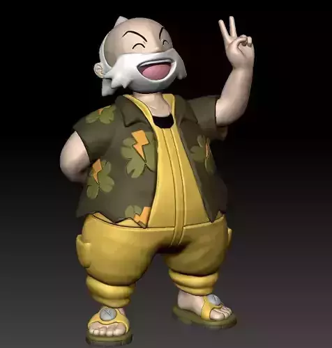 Pokemon Hoenn Gym Leader Wattson 3D print model