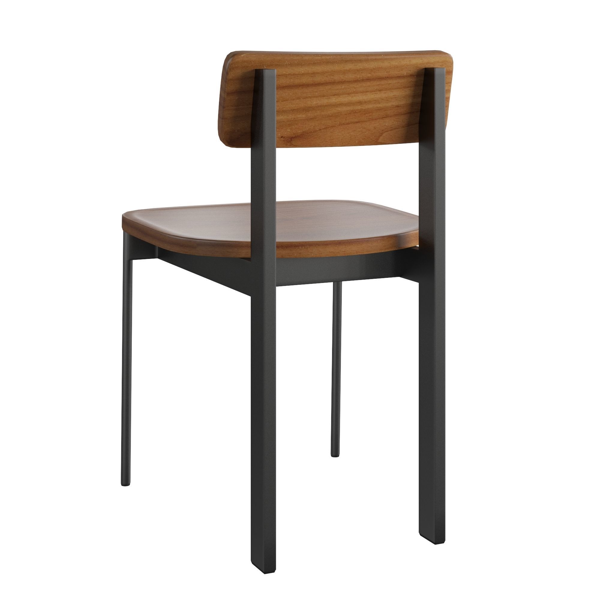 Betwixt Chairs  Armless 3D model_2
