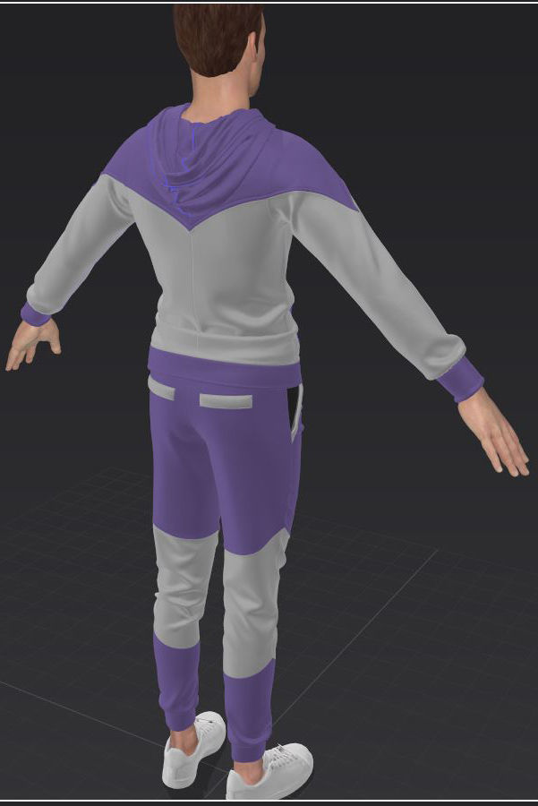 Athletic Wears Collection Video Tutorial 3D model_39