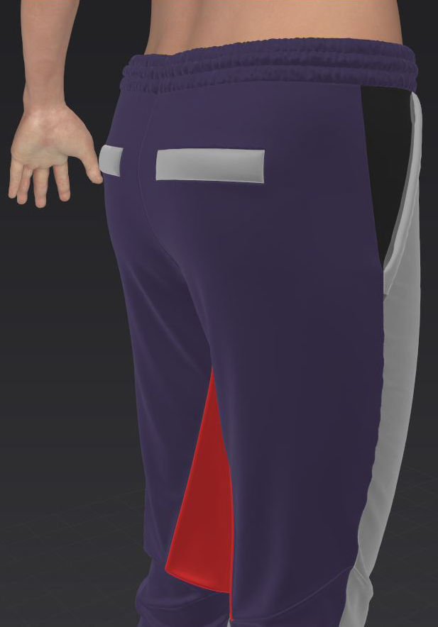 Athletic Wears Collection Video Tutorial 3D model_17