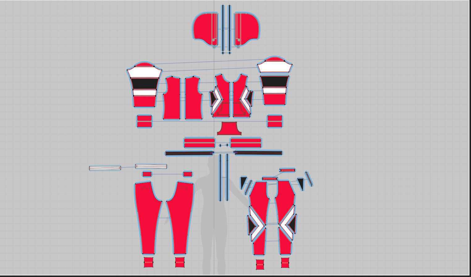 Athletic Wears Collection Video Tutorial 3D model_4