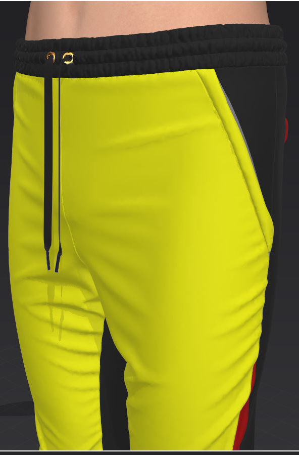 Athletic Wears Collection Video Tutorial 3D model_55