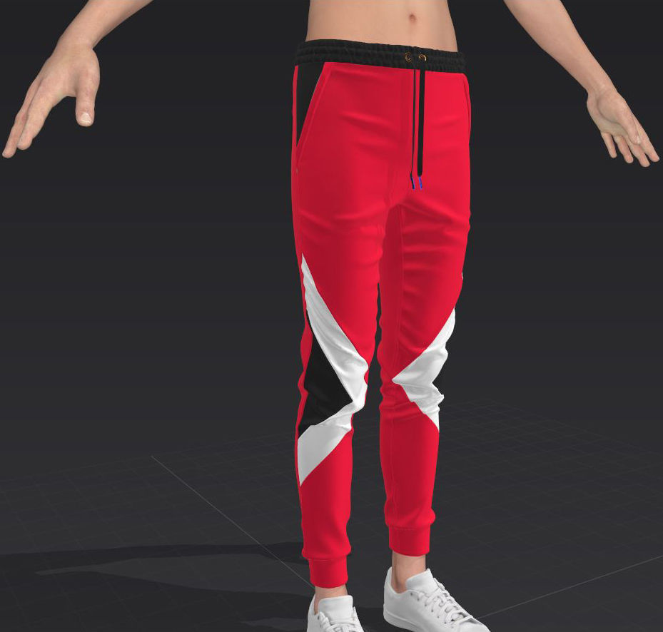 Athletic Wears Collection Video Tutorial 3D model_29