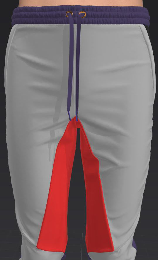 Athletic Wears Collection Video Tutorial 3D model_16