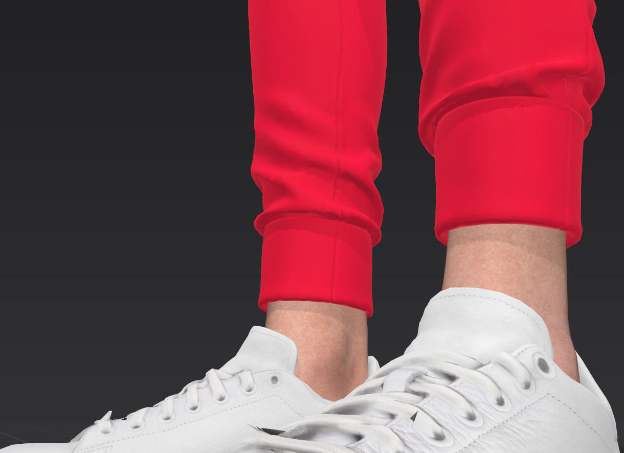 Athletic Wears Collection Video Tutorial 3D model_23