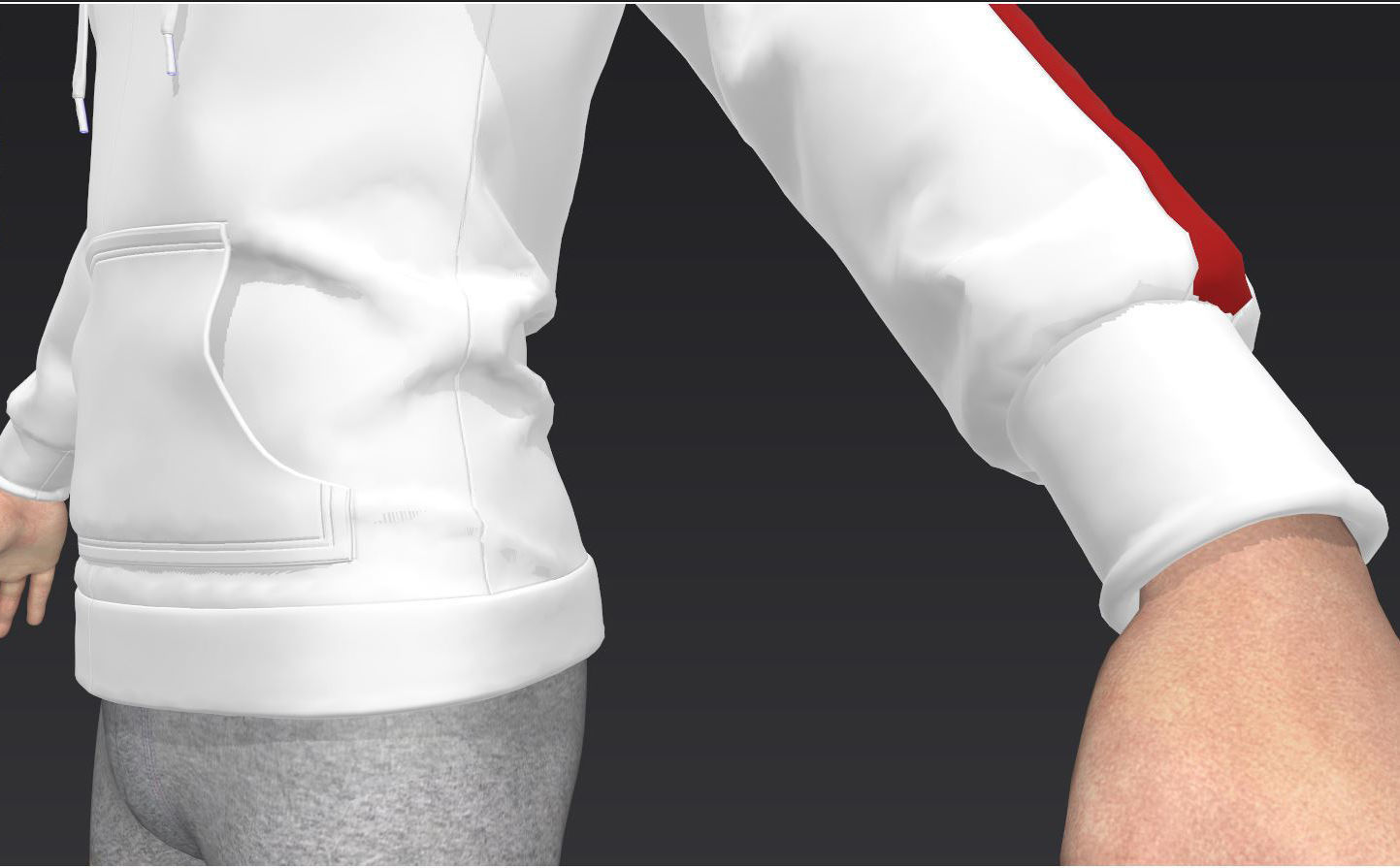 Athletic Wears Collection Video Tutorial 3D model_62
