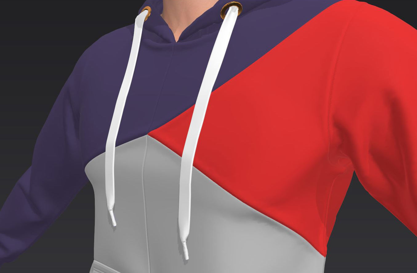 Athletic Wears Collection Video Tutorial 3D model_13