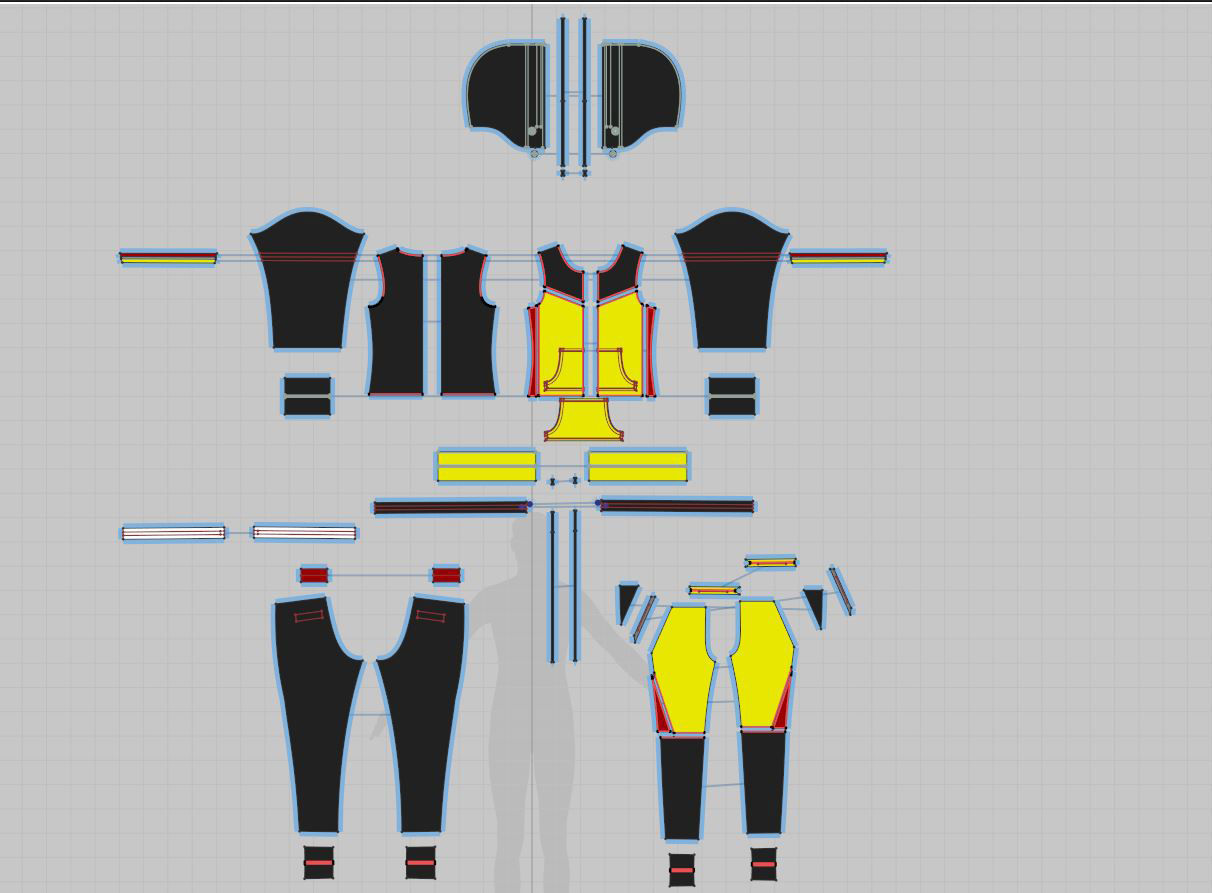 Athletic Wears Collection Video Tutorial 3D model_6