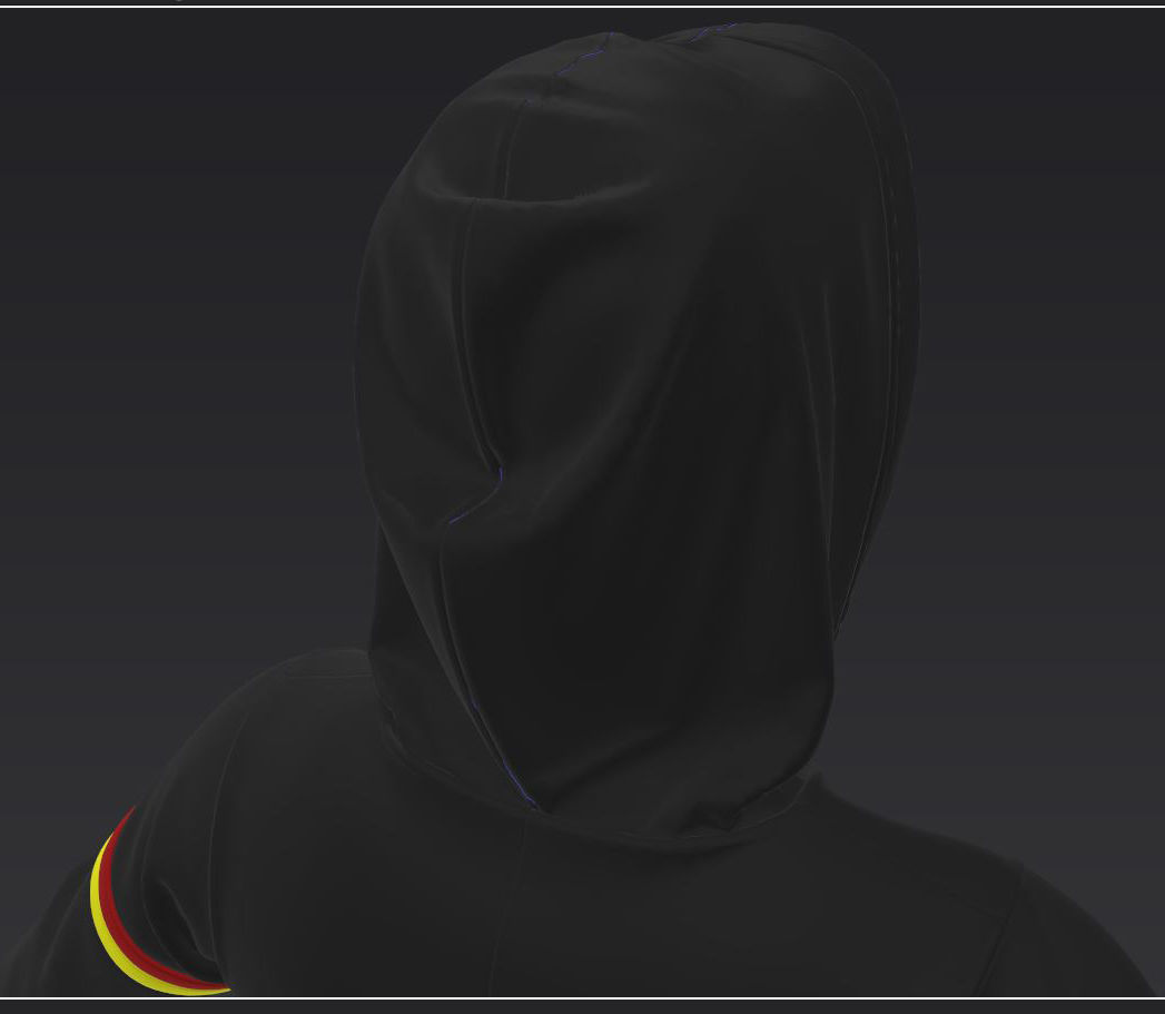 Athletic Wears Collection Video Tutorial 3D model_51