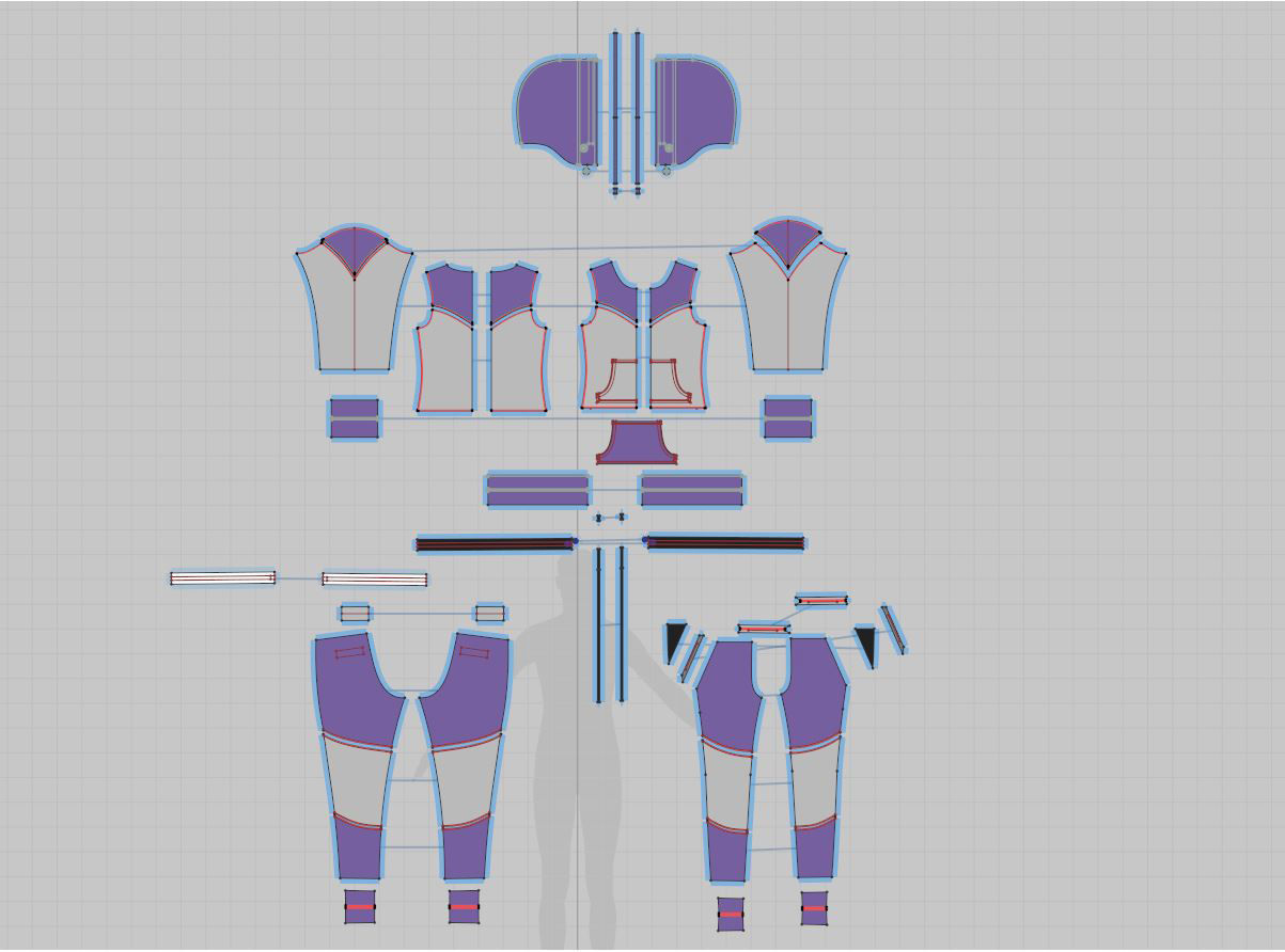 Athletic Wears Collection Video Tutorial 3D model_3