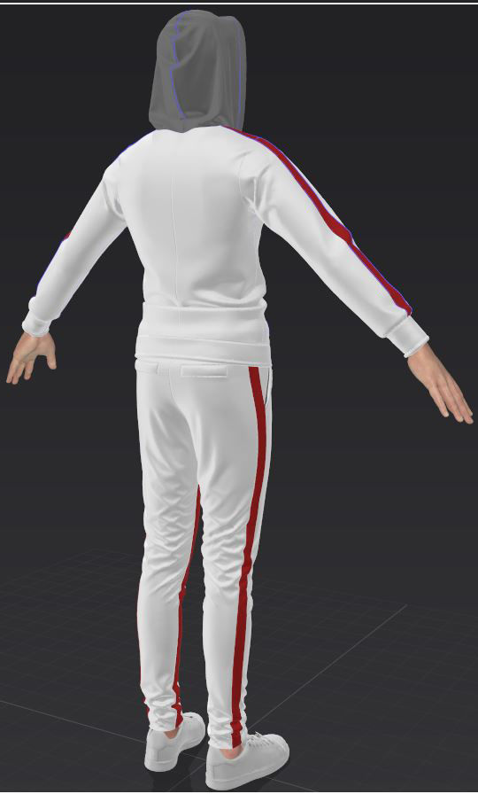 Athletic Wears Collection Video Tutorial 3D model_58