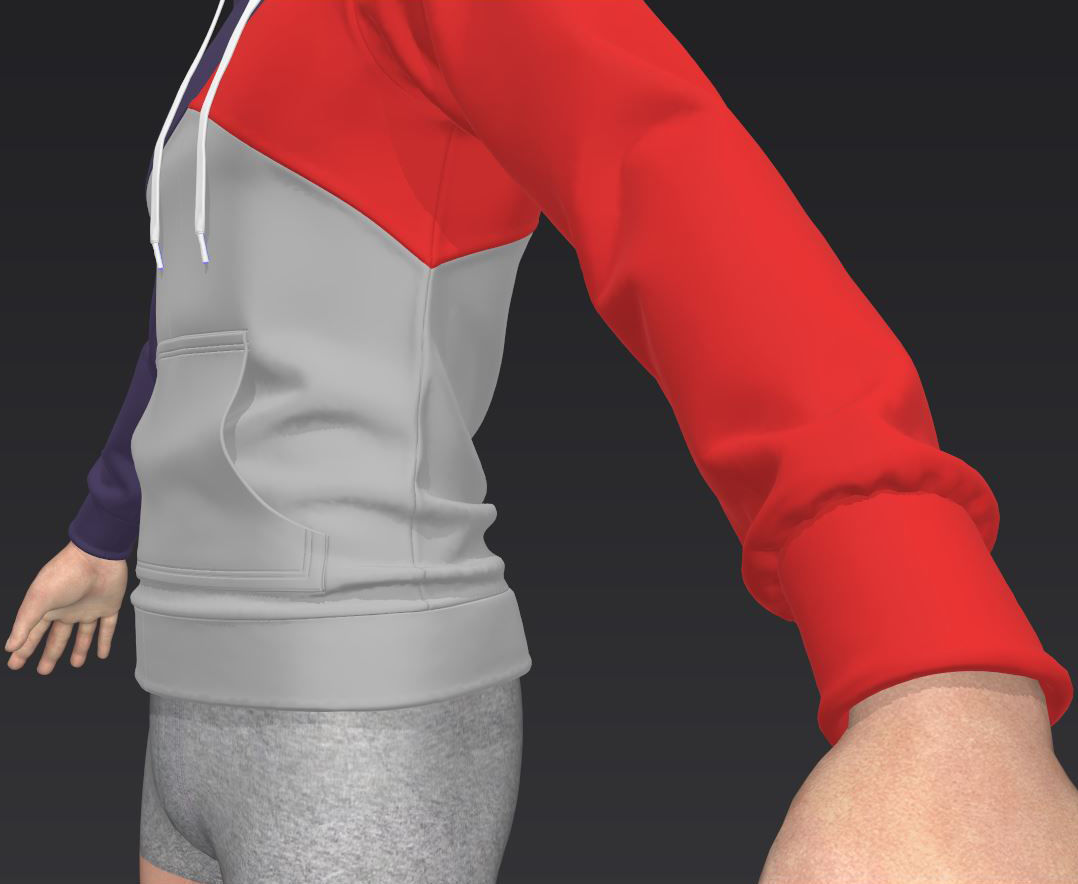 Athletic Wears Collection Video Tutorial 3D model_15