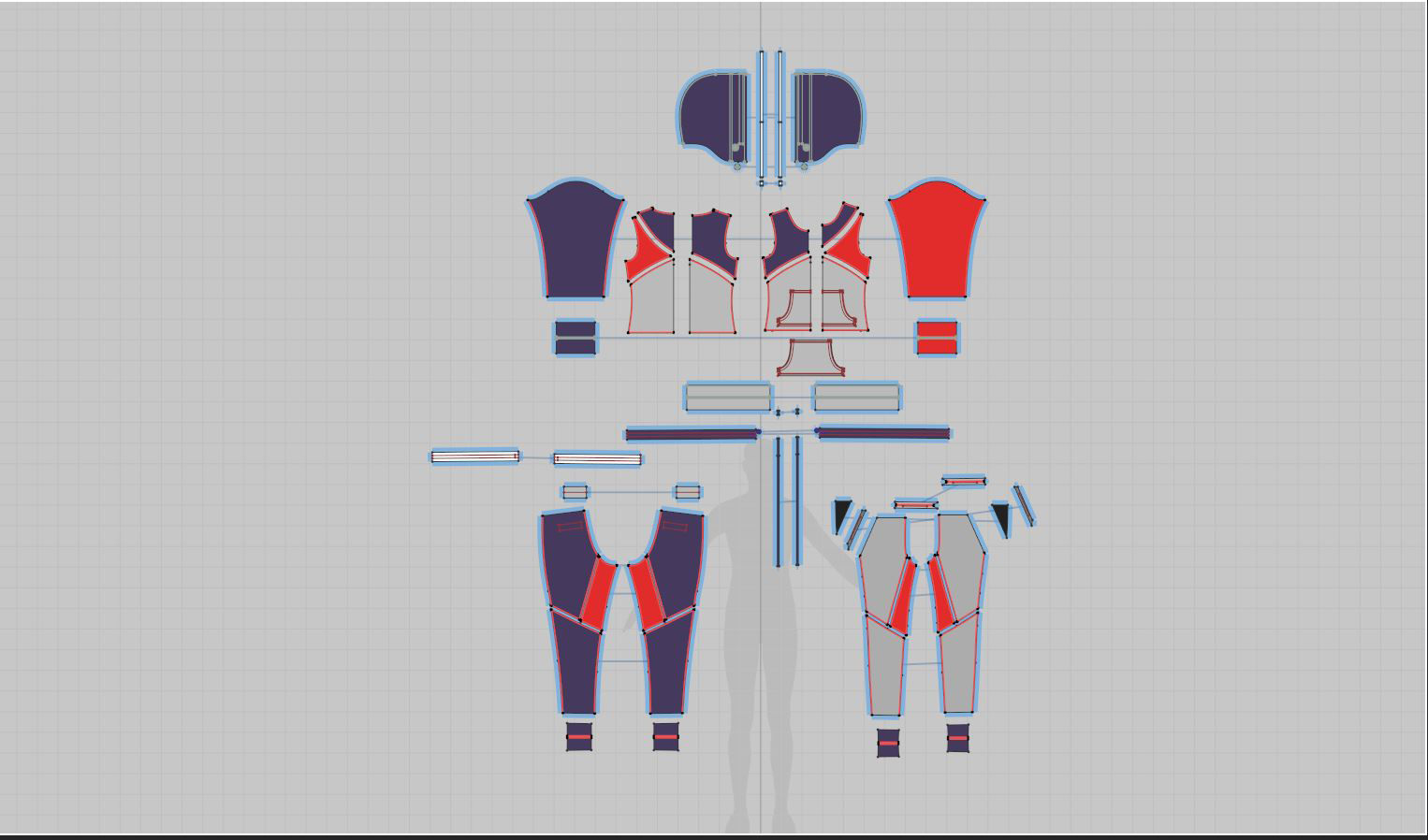 Athletic Wears Collection Video Tutorial 3D model_5