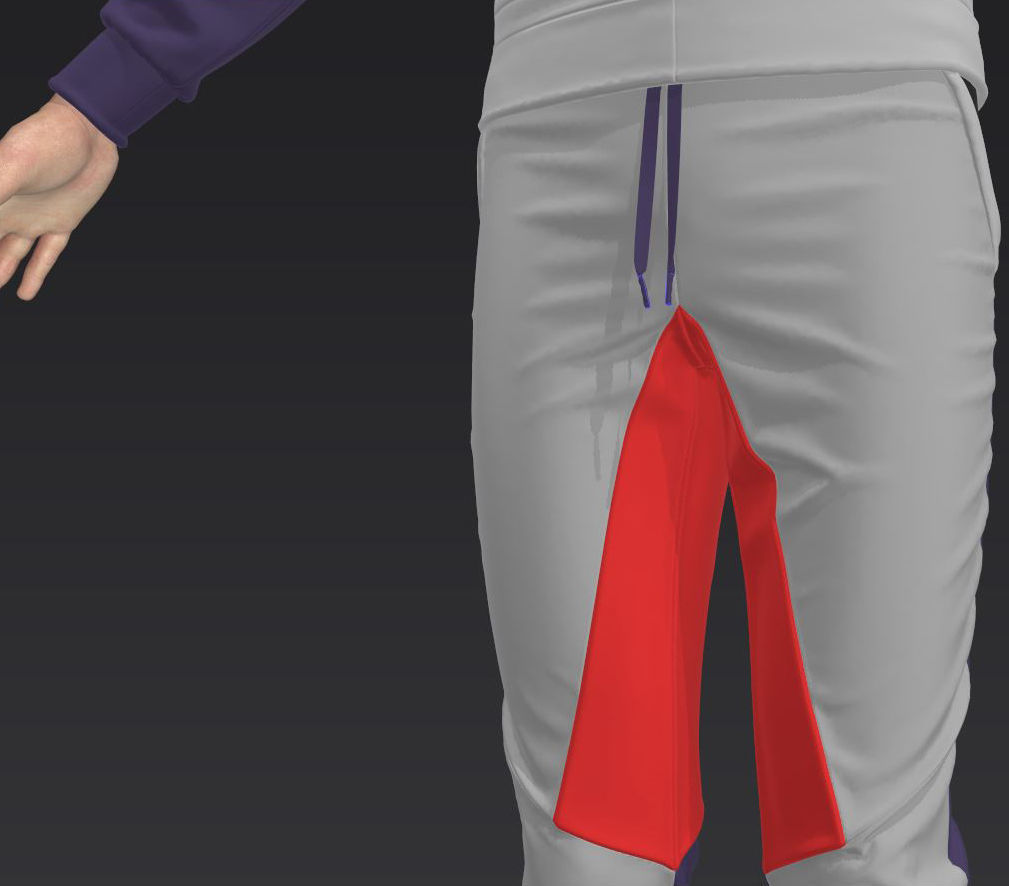 Athletic Wears Collection Video Tutorial 3D model_10