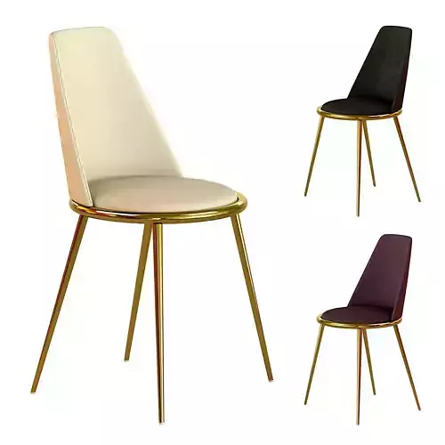AURORA  Chair By Cantori Low-poly 3D model