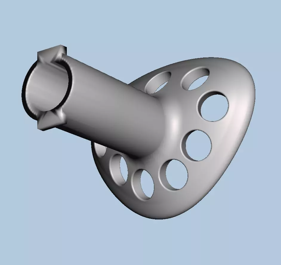 Ocular impression tray S M L 3D print model_0