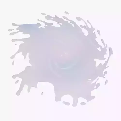 Milk Splash 3D model