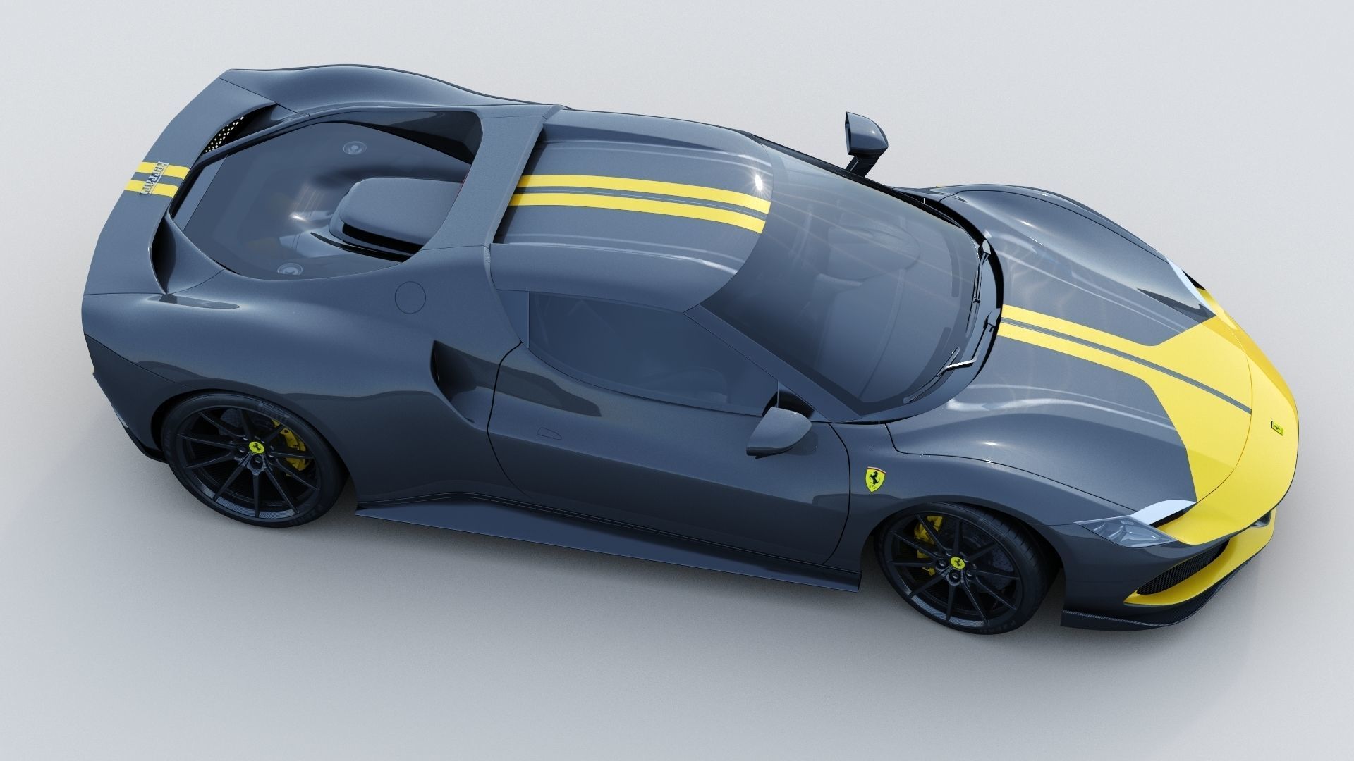 Ferrari 296 GTB Assetto Fiorano 2022 3D model_10