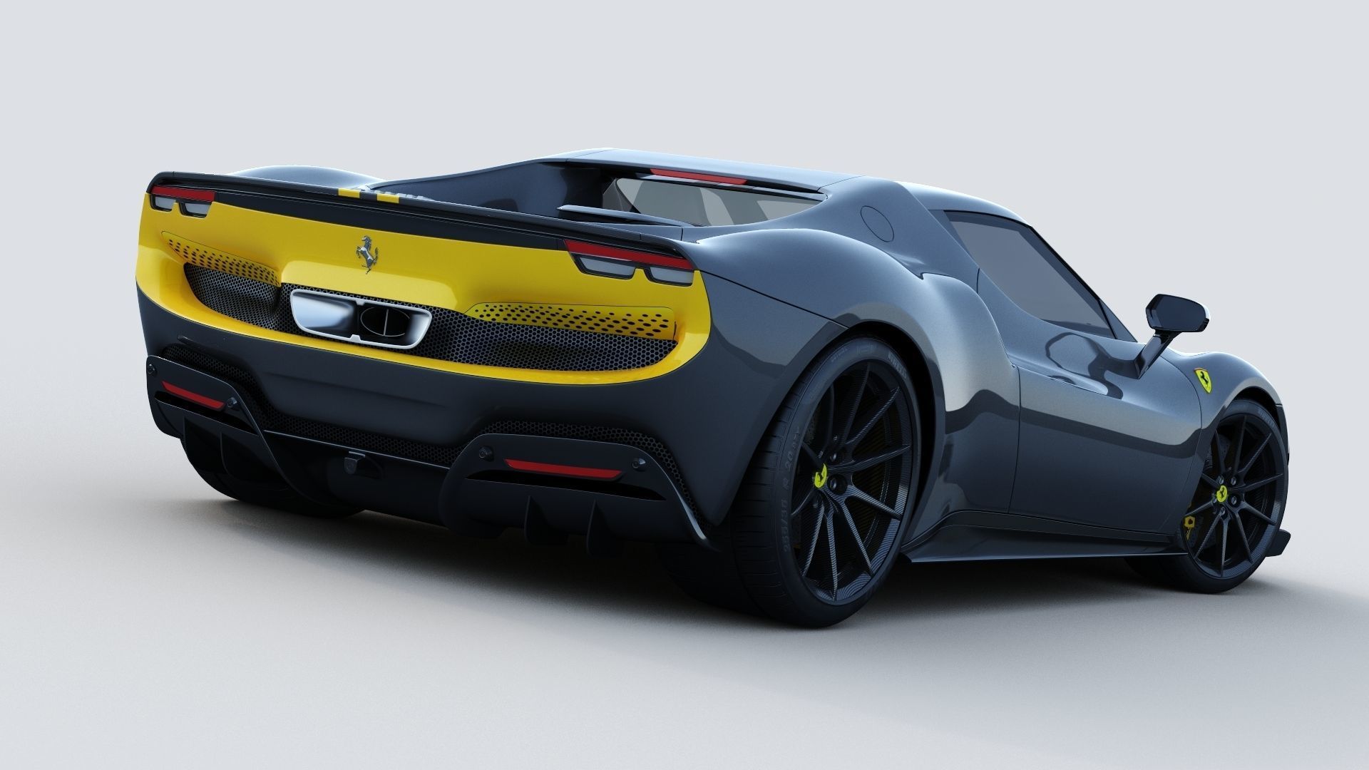 Ferrari 296 GTB Assetto Fiorano 2022 3D model_5