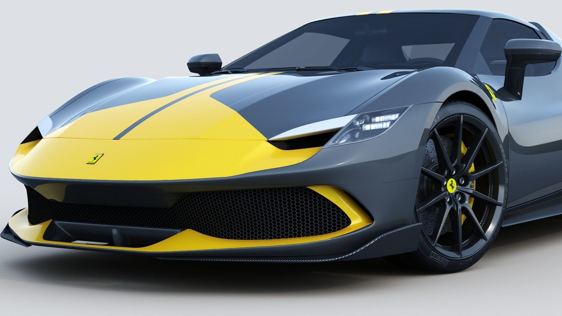 Ferrari 296 GTB Assetto Fiorano 2022 3D model_2