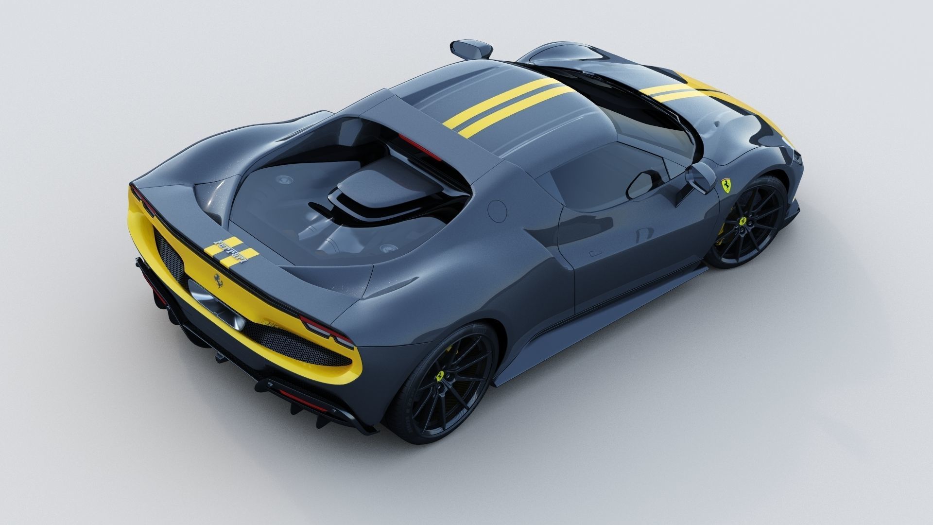 Ferrari 296 GTB Assetto Fiorano 2022 3D model_6