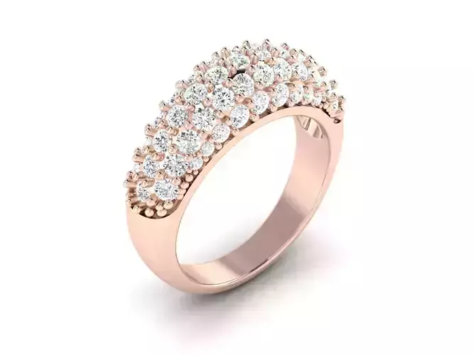 Solitaire ring model