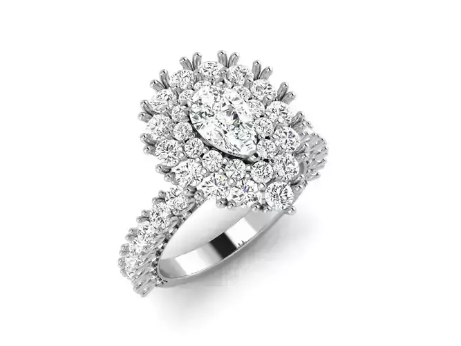 Solitaire ring model