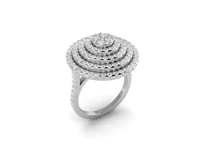 Solitaire ring model