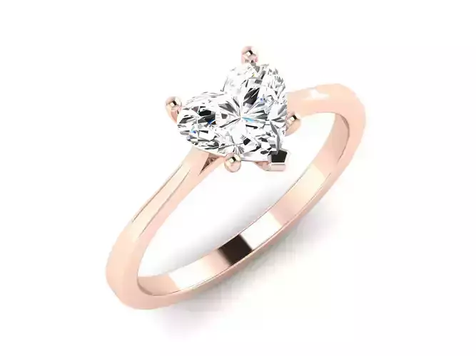 Solitaire ring model