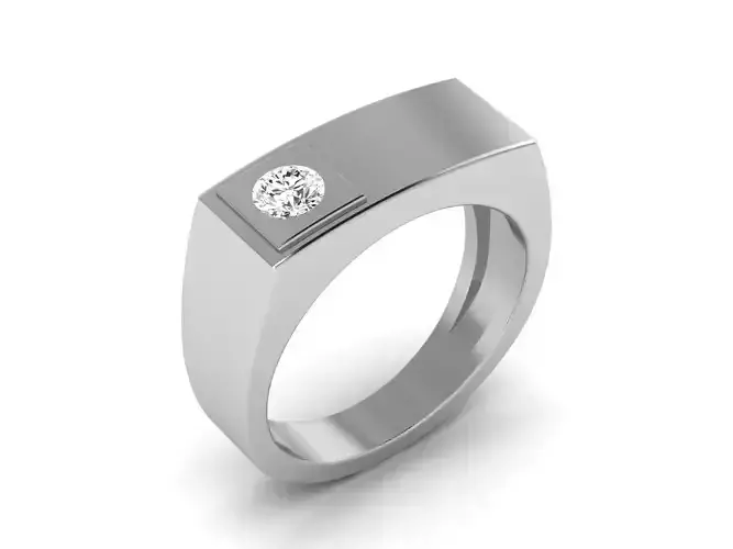Solitaire ring model