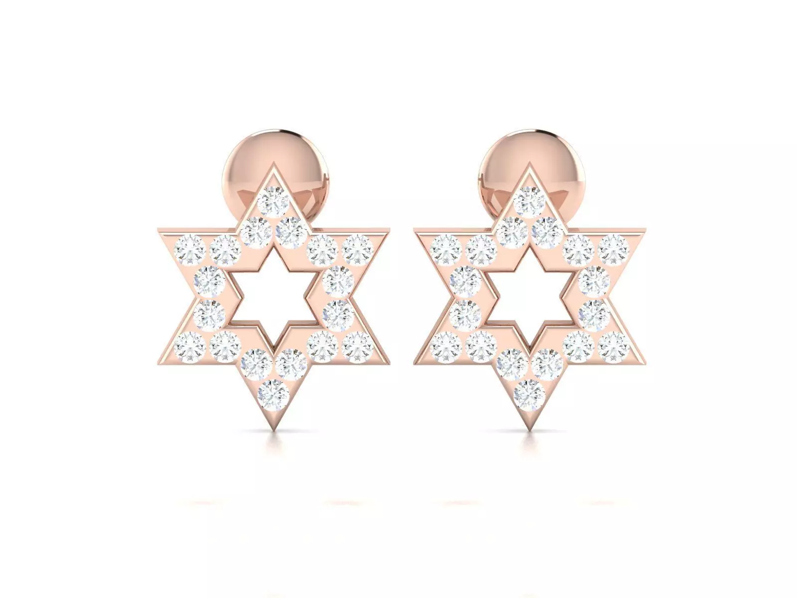 Women earrings 3D print model