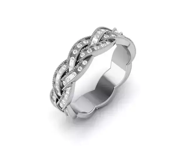 Solitaire ring model